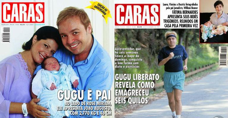 Memória: Veja as capas mais marcantes de Gugu Liberato na CARAS