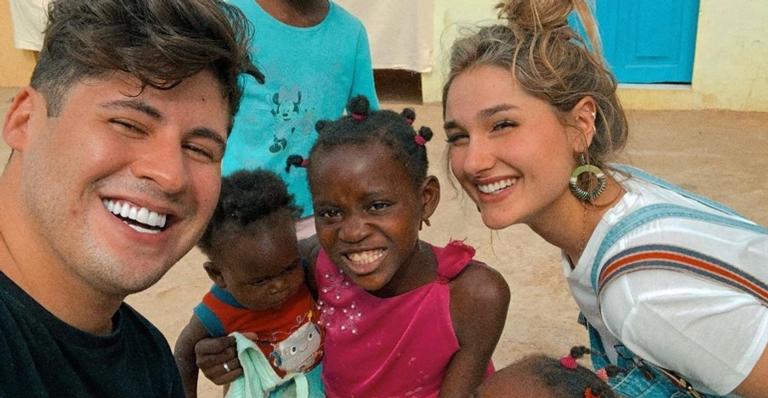 Sasha Meneghel embarca para mais uma missão humanitária na África: ”Que alegria!”