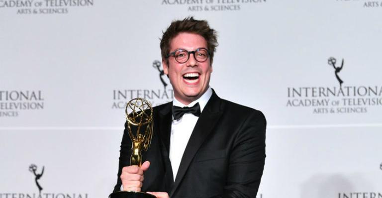 Fabio Porchat comemora vitória no Emmy Internacional: ”Muito feliz”