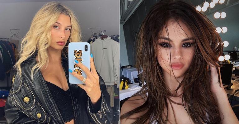 Hailey Bieber apoia Selena Gomez após show de retorno em premiação e divide opiniões: ”Falsa”