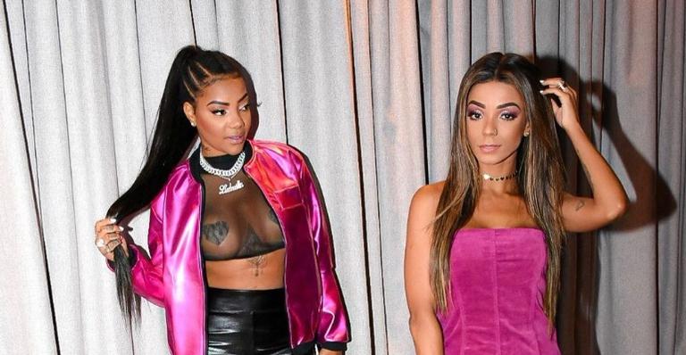 Brunna Gonçalves surge com blusa significativa para seu relacionamento e Ludmilla se derrete