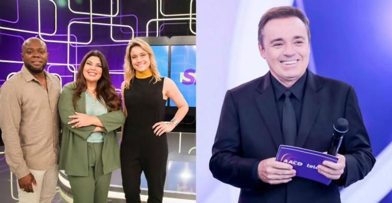 Apresentadores do Se Joga interrompem programação para homenagear Gugu: ”Deixa uma lacuna”
