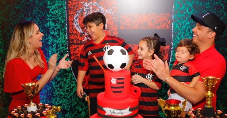 Wesley Safadão faz mais um festão temático para comemorar o aniversário do filho, Yhudy