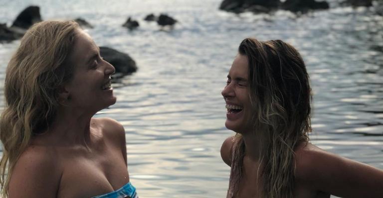 Carolina Dieckmann presta bela homenagem para Angélica: ”Encontro de almas”