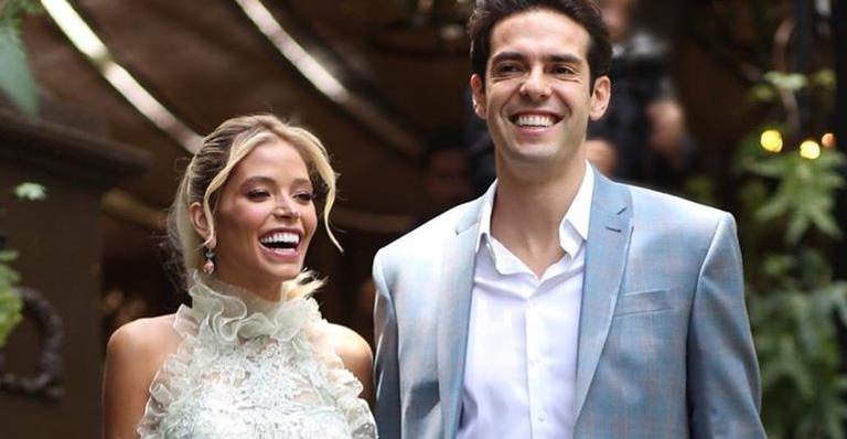 Carol Dias divide cliques inéditos do casamento com Kaká e se declara: ”Mais do que sonhei!”