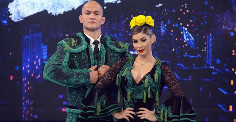 Junior Cigano é eliminado e Dandara Mariana lidera a ‘Dança dos Famosos’