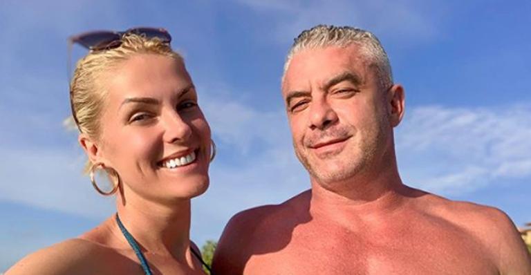 Apaixonada, Ana Hickmann se declara ao marido: ”Amor da minha vida”