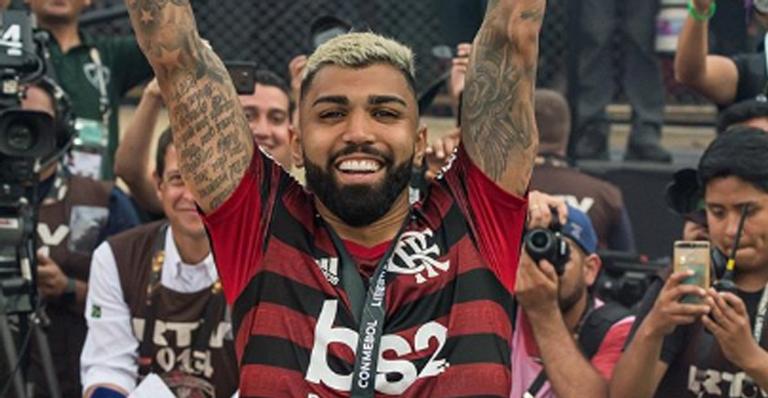 Gabigol eterniza vitória do Flamengo na Libertadores com nova tatuagem