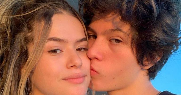 Maisa invade celular do namorado para fazer declarações de amor a si mesma