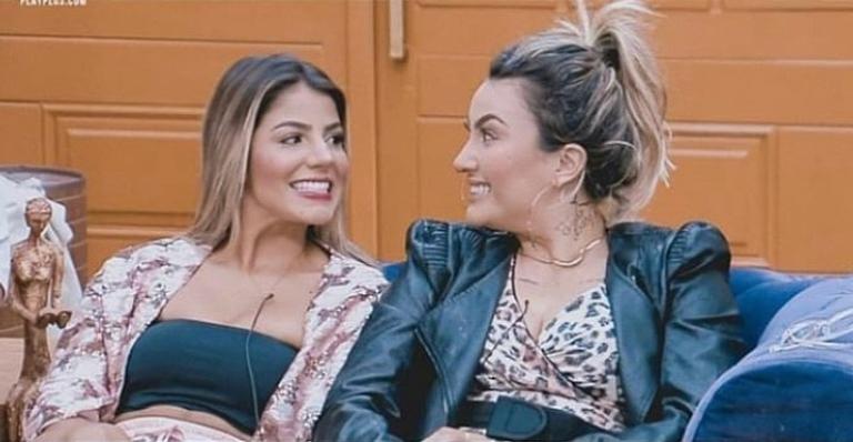 A Fazenda: Após perder a prova do fazendeiro, Hariany desabafa para foto de Thayse