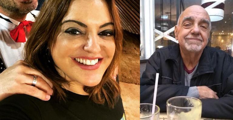 Fabíola Reipert se pronuncia após a morte do pai: ”Descanse em paz!”