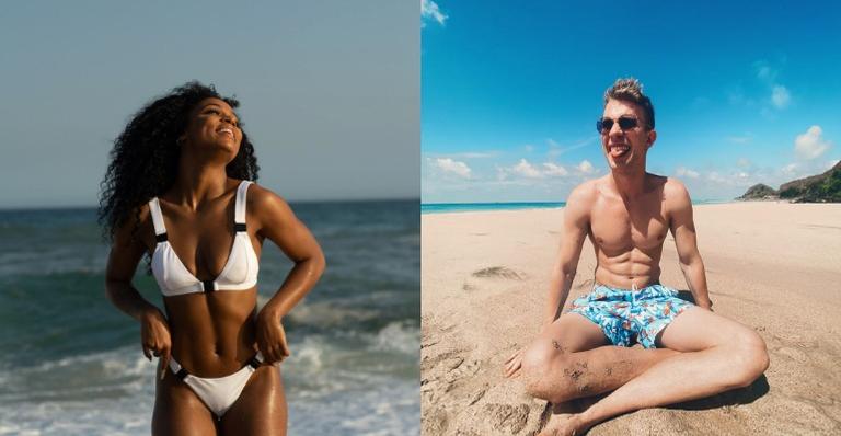 Leo Picon e Mc Rebecca surpreendem ao surgirem na web em clima de intimidade