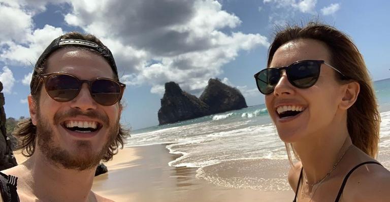 Cris Dias presta homenagem ao amado, Caio Paduan: ”O presente eu que ganho todo dia”
