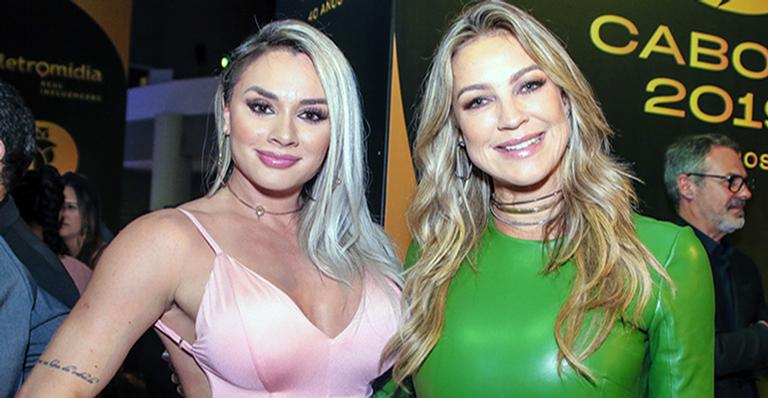 Luana Piovani e Juju Salimeni posam deslumbrantes e se destacam em festa