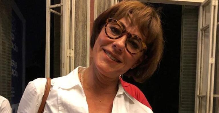 Em momento raro, Christiane Torloni é flagrada com o filho e o neto e reação do pequeno rouba a cena
