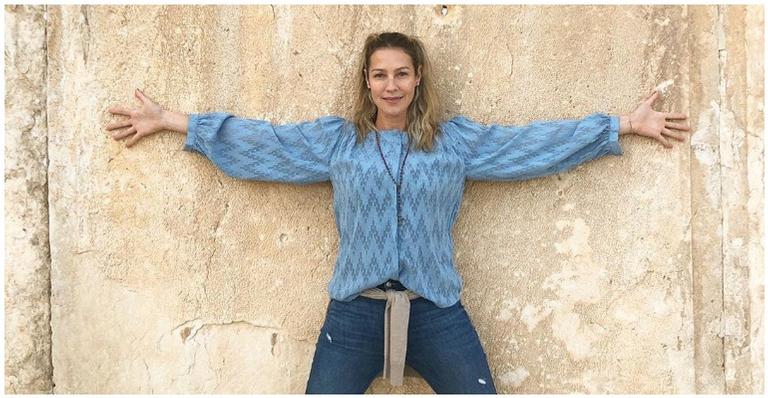 Luana Piovani se despede de Israel e desabafa: ”Meu último encontro com o Divino”