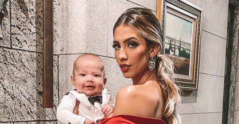 Gabi Brandt exibe filho dormindo e se derrete nas redes sociais: ”É muito para mim”