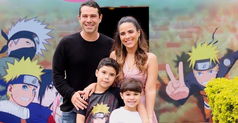 Wanessa Camargo comemora aniversário do filho mais velho com festa adiantada