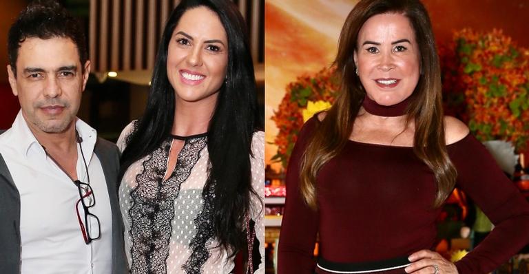 Zezé Di Camargo e Graciele encontram Zilú e protagonizam climão no aniversário do neto, diz jornal