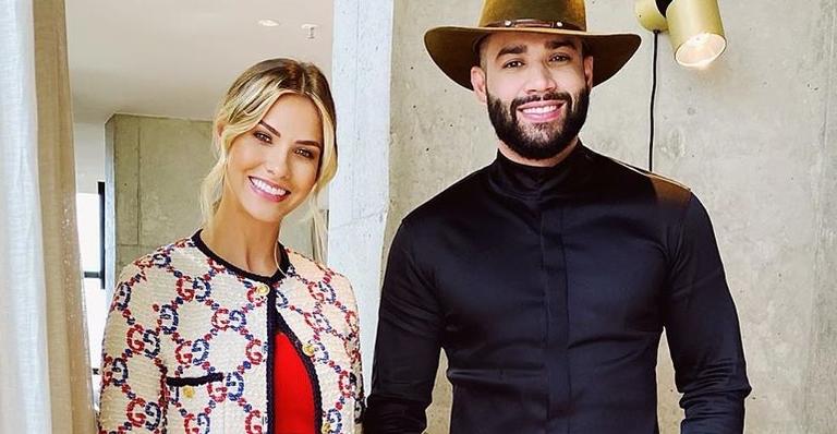 Com Gusttavo Lima, Andressa Suita exibe pernões em look lindíssimo avaliado em mais de R$30 mil