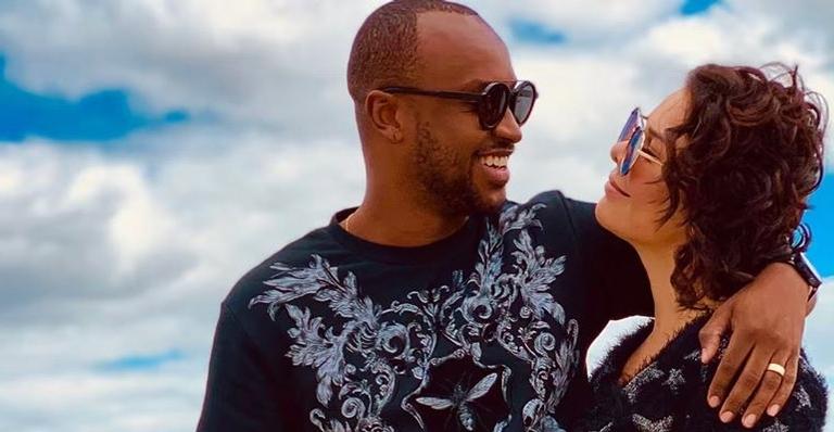 Dois meses após separação, Fernanda Souza manda mensagem carinhosa em foto de Thiaguinho