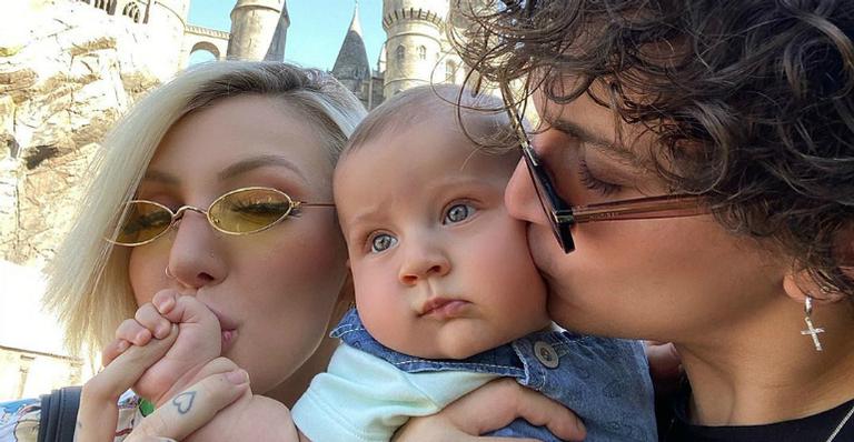 Filho de Zoo e Christian Figueiredo completa sete meses e deixa web apaixonada