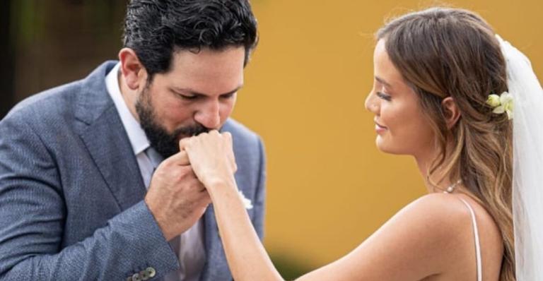 Sorocaba e Biah Rodrigues divulgam cliques inéditos do casamento lindíssimo no interior de São Paulo