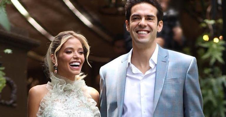 Carol Dias compartilha vídeo de seu casamento com Kaká: ”Me comprometo a sempre te amar”