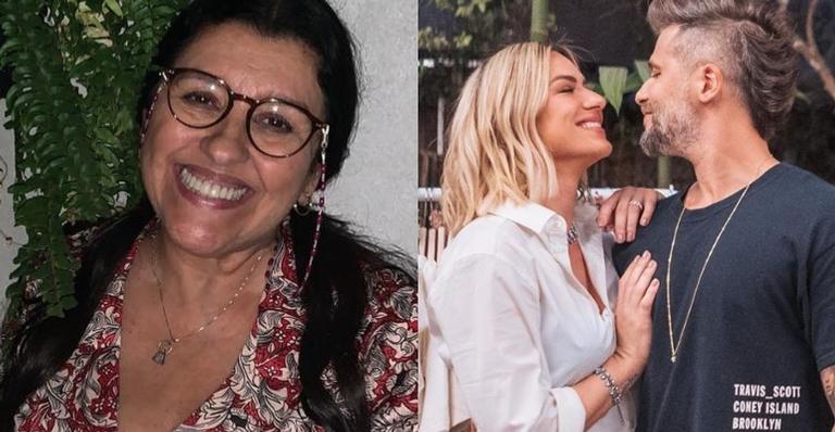 Regina Casé entrega reação de Bruno Gagliasso ao descobrir gravidez de Giovanna Ewbank