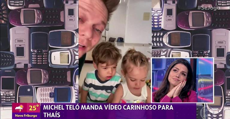 Thais Fersoza revela se pretende fazer publicidade com os filhos Melinda e Teodoro