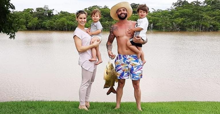 Gusttavo Lima se muda para fazenda gigante em Goiás e tamanho impressiona: ”Nosso recanto feliz”