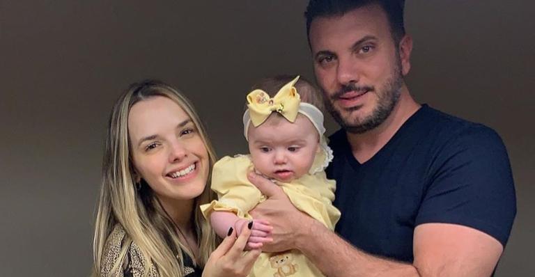 Thaeme Mariôto comemora 5 anos de casamento com Fábio Elias: ”Um lindo fruto”
