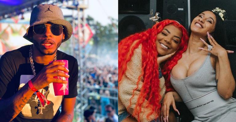 DJ Rennan da Penha irá produzir música de Ludmilla com rapper americana Cardi B