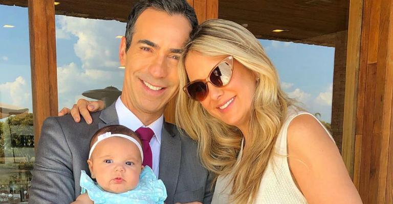 Ticiane Pinheiro homenageia Cesar Tralli em seu aniversário: ”Obrigada por ser exatamente como é”