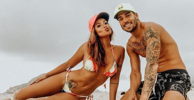 Carol Nakamura e Guilherme Leonel comemoram noivado com declaração emocionante: ”Te amo muito!”