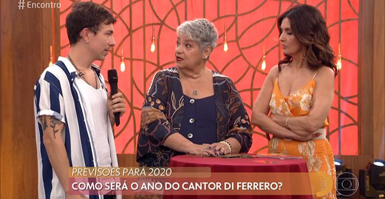 Di Ferrero se assusta com previsão de taróloga sobre o seu futuro