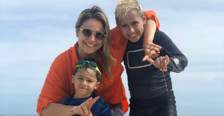 Fernanda Gentil compartilha clique dos filhos e fala sobre suas novas metas para 2020