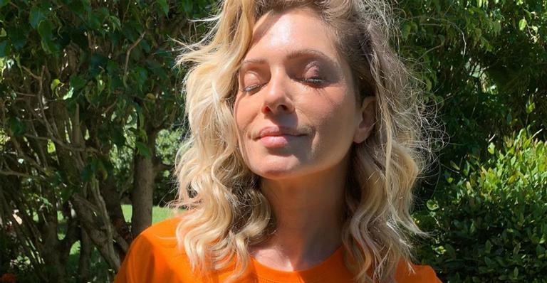Leticia Spiller relembra gravidez com clique na natureza e encanta web