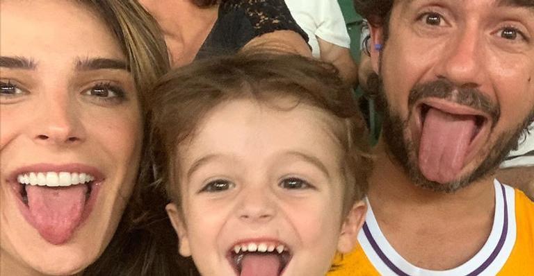 Rafa Brites encanta seus seguidores com foto do filho Rocco vestido de urso: ”Meu ursinho lindo”