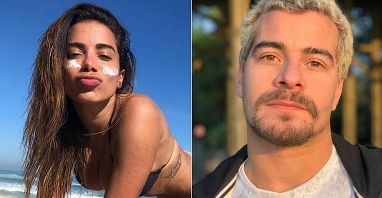 Anitta quebra o silêncio e fala sobre beijos em Thiago Martins
