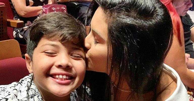 Mileide Mihaile relembra registro do filho, Yhudy: ”Sentido da minha vida”