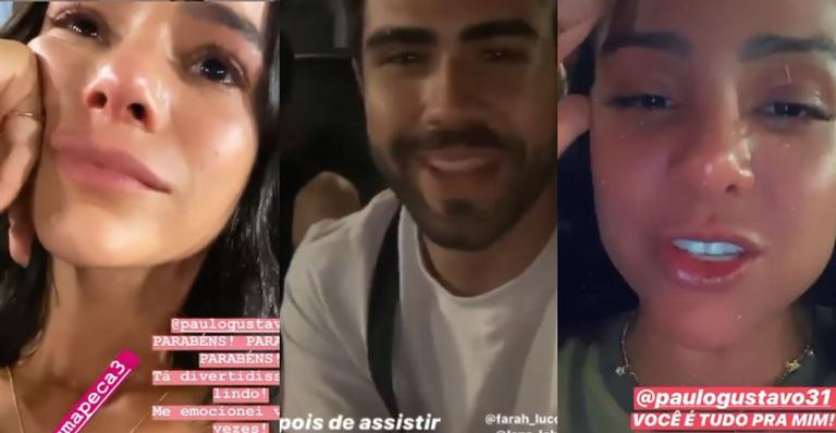 Paulo Gustavo compartilha reações de artista após assistir seu filme: ”Fico comovido”