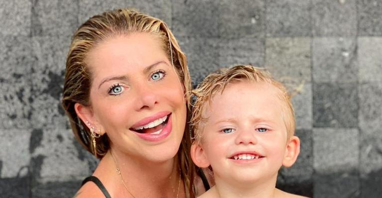 Karina Bacchi encanta ao aparecer com Enrico em aventura paradisíaca no Ceará: ”Descobertas”