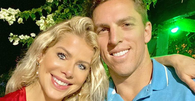 Karina Bacchi se declara para Amaury Nunes: ”Amor, marido e alma gêmea”
