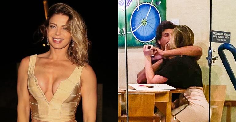 Após ser flagrada aos beijos, Sheila Mello confirma romance com tenista: ”Estamos nos conhecendo”