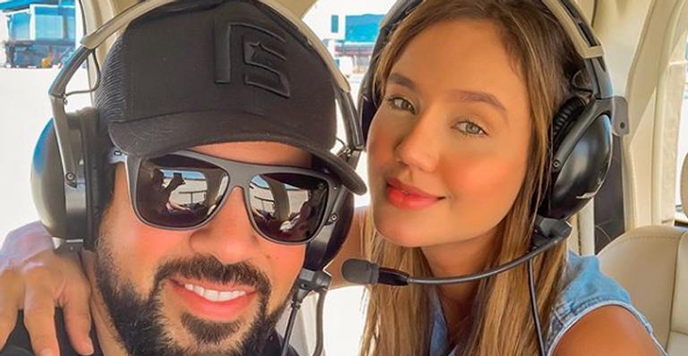 Sorocaba e Biah comemoram primeiro mês de casados e trocam declarações