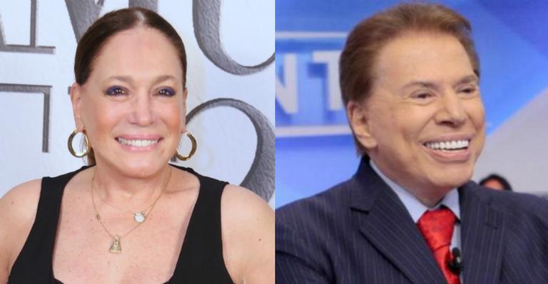 Em clima de TBT, Susana Vieira compartilha clique antigo ao lado de Silvio Santos: ”Inesquecível”