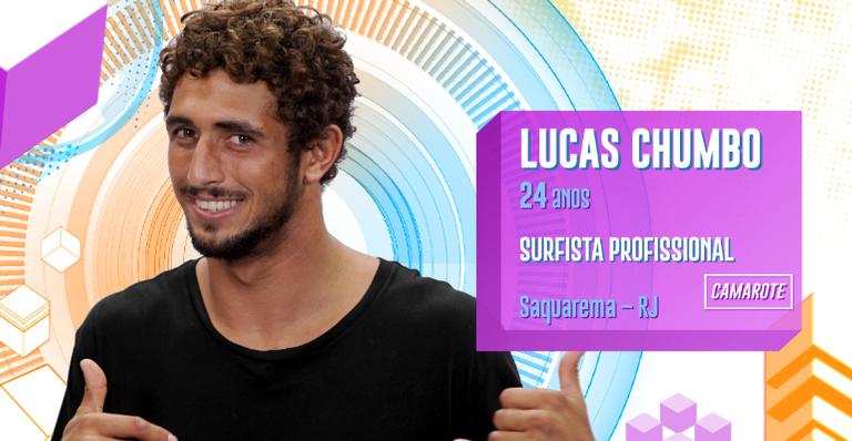 Surfista Lucas Chumbo é confirmado no Big Brother Brasil 20