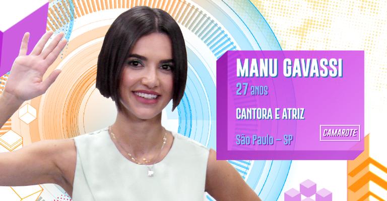 Manu Gavassi é confirmada no Big Brother Brasil 20