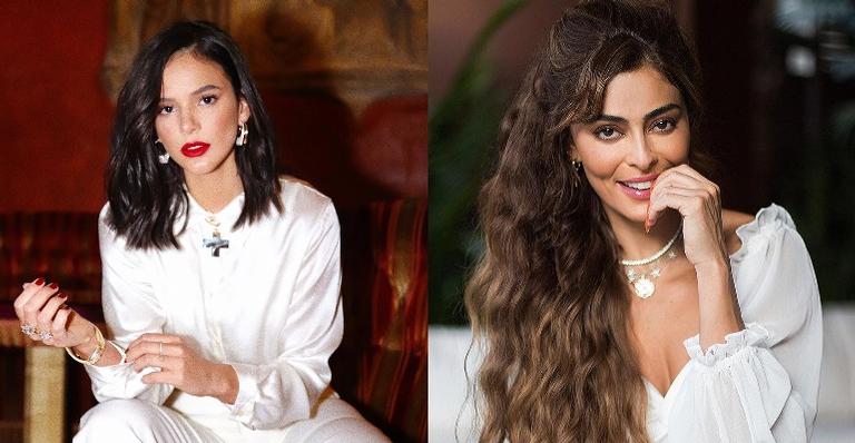Bruna Marquezine e Juliana Paes curtem show de Ivete Sangalo nos EUA